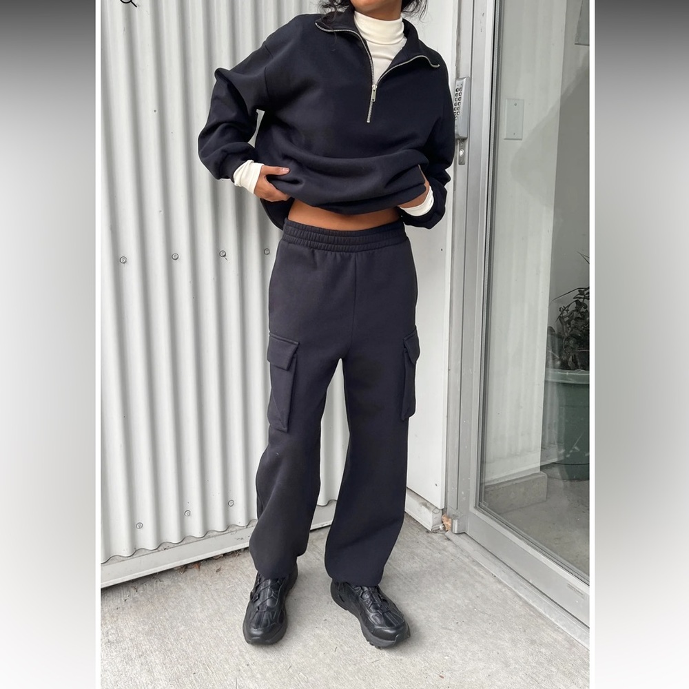 Oak and Fort Cargo Jogger Sweatpants